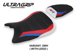 BMW S1000RR 2019-2026 Seat Cover Tappezzeria Italia TPZ Ultragrip in White SE