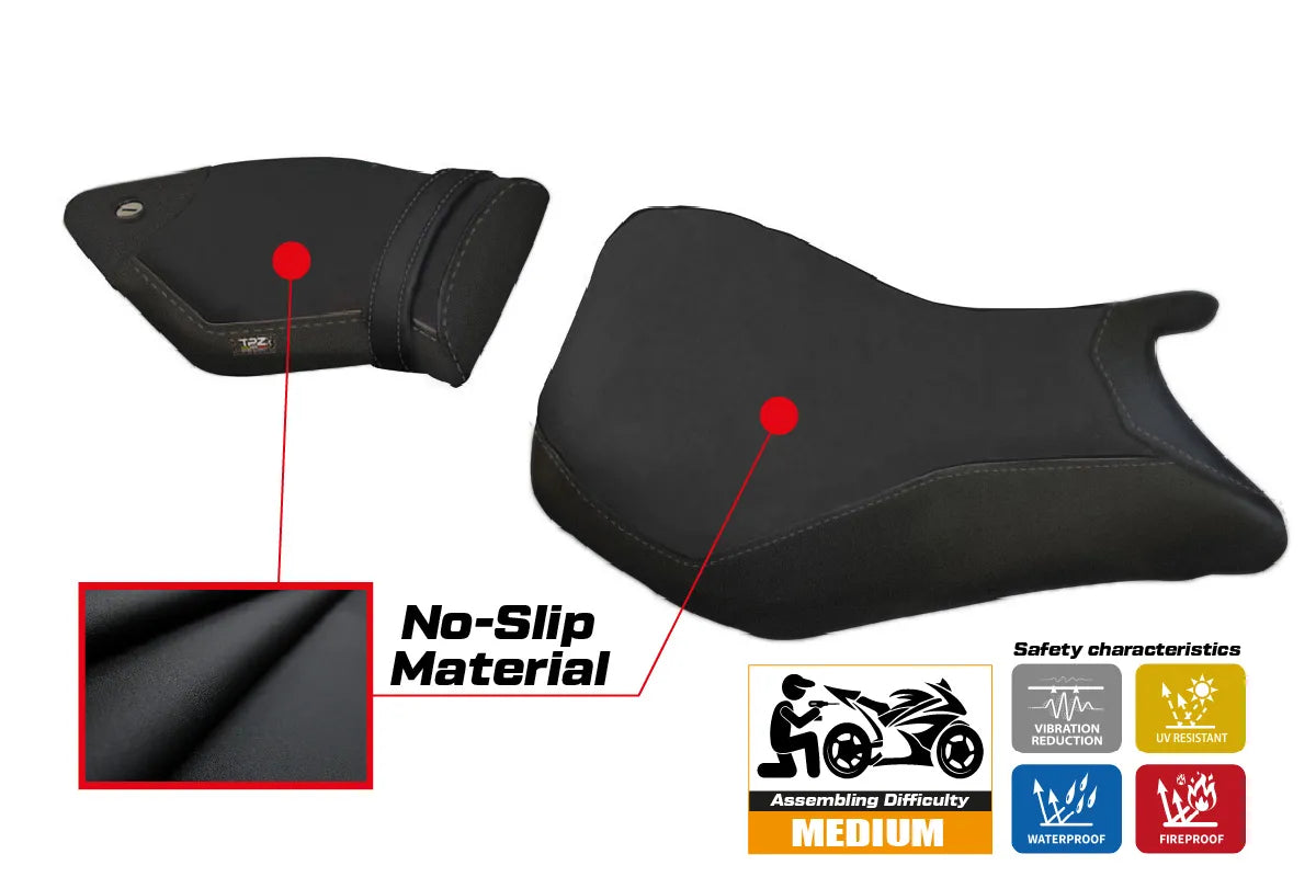 BMW S1000RR 2015-2018 Seat Cover TPZ Italia Essential Black