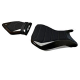 BMW S1000RR 2015-2018 Seat Cover Tappezzeria Italia TPZ Ultragrip in White and Black