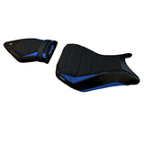 BMW S1000RR 2015-2018 Seat Cover Tappezzeria Italia TPZ Ultragrip in Blue and Black