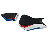 BMW S1000RR 2015-2018 Seat Cover Tappezzeria Italia TPZ Ultragrip in HP Red and Blue