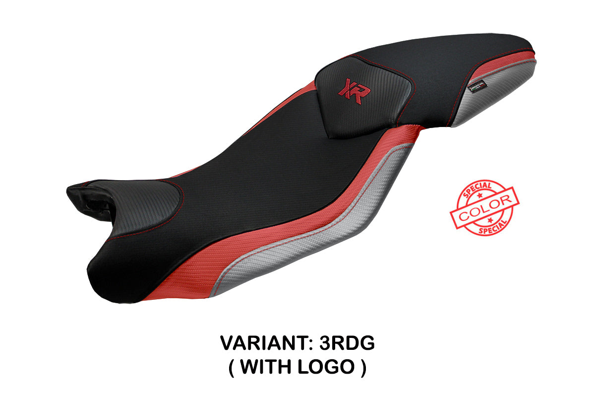BMW S1000XR 2015-2019 Seat Cover Tappezzeria Italia TPZ in Red, Grey and Black