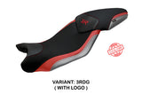 BMW S1000XR 2015-2019 Seat Cover Tappezzeria Italia TPZ in Red, Grey and Black