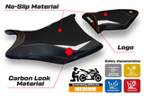 BMW S1000RR 2009-2011 Seat Cover Tappezzeria Italia TPZ in White and Black