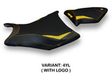 BMW S1000RR 2009-2011 Seat Cover Tappezzeria Italia TPZ in Yellow and Black
