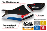 BMW S1000RR 2009-2011 Seat Cover Tappezzeria Italia TPZ in HP Red, White, Blue and Black