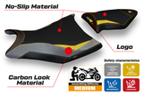 BMW S1000RR 2009-2011 Seat Cover Tappezzeria Italia TPZ in Yellow, Grey and Black