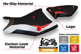 BMW S1000RR 2009-2011 Seat Cover Tappezzeria Italia TPZ in Red, White and Black
