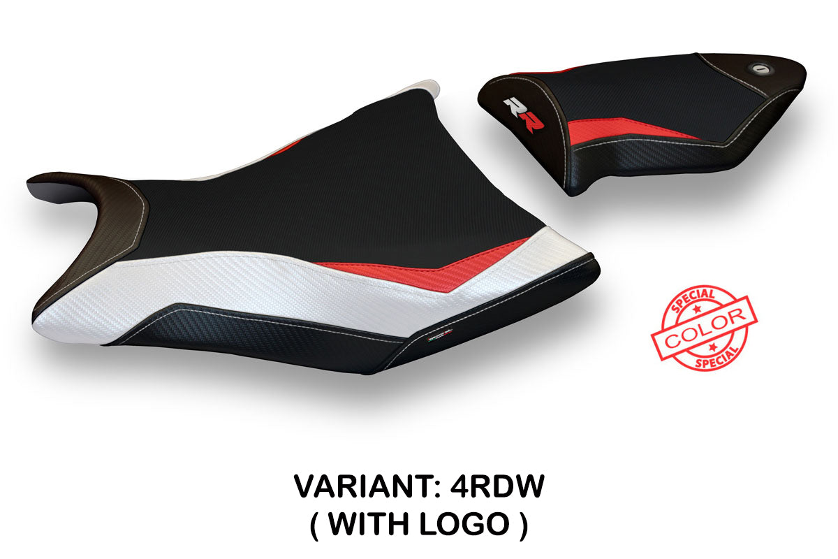 BMW S1000RR 2009-2011 Seat Cover Tappezzeria Italia TPZ in Red, White and Black