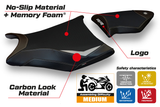 BMW S1000RR 2009-2011 Seat Cover Tappezzeria Italia TPZ Comfort in Silver and Black