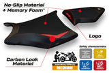 BMW S1000RR 2009-2011 Seat Cover Tappezzeria Italia TPZ Comfort in Red and Black
