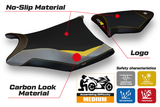 BMW S1000RR 2009-2011 Seat Cover Tappezzeria Italia TPZ Comfort in Yellow, Grey and Black