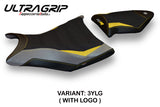 BMW S1000RR 2009-2011 Seat Cover Tappezzeria Italia TPZ Ultragrip in Yellow, Grey and Black