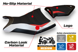 BMW S1000RR 2009-2011 Seat Cover Tappezzeria Italia TPZ Ultragrip in Red, White and Black