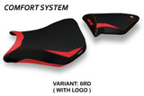 BMW S1000RR 2012-2014 Seat Cover Tappezzeria Italia TPZ Comfort in Red and Black