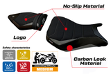 BMW S1000R 2014-2020 Seat Cover Tappezzeria Italia TPZ Ultragrip in Silver