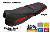 Funda de asiento BMW R1300GS Adventure Trophy 2024-2025 Tappezzeria Italia TPZ Rojo Negro