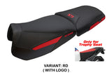 Funda de asiento BMW R1300GS Adventure Trophy 2024-2025 Tappezzeria Italia TPZ Rojo Negro