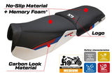 BMW R1300GS ADV Trophy 2024-2026 Seat Cover Tappezzeria Italia TPZ Comfort White Red Blue
