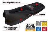 BMW R1300GS Adventure Trophy 2024-2026 Seat Cover Tappezzeria Italia TPZ Ultragrip Black