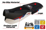 BMW R1300GS ADV Trophy 2024-2026 Seat Cover Tappezzeria Italia TPZ Ultragrip White Red Blue