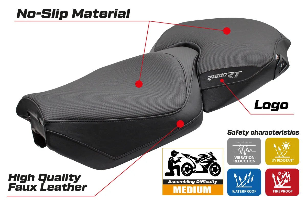 BMW R1300RT 2025-2026 Seat Cover TPZ Italia Black