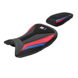 BMW S1000RR M-sport 2019-2026 Seat Cover TPZ Italia Velvet Red Blue