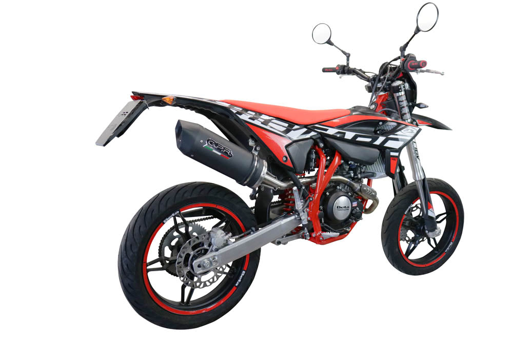 Beta 125 RR ENDURO 2021-2024 Exhaust GPR Slip-on Furore Evo4 Nero