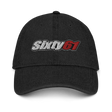 Sixty61 Black Denim Hat for Men and Women