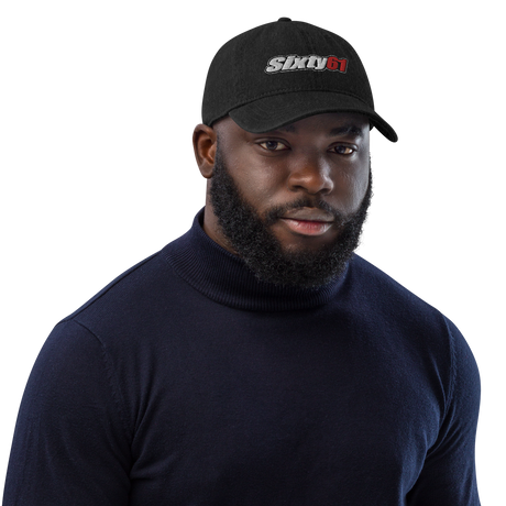 Sixty61 Black Denim Hat for Men and Women