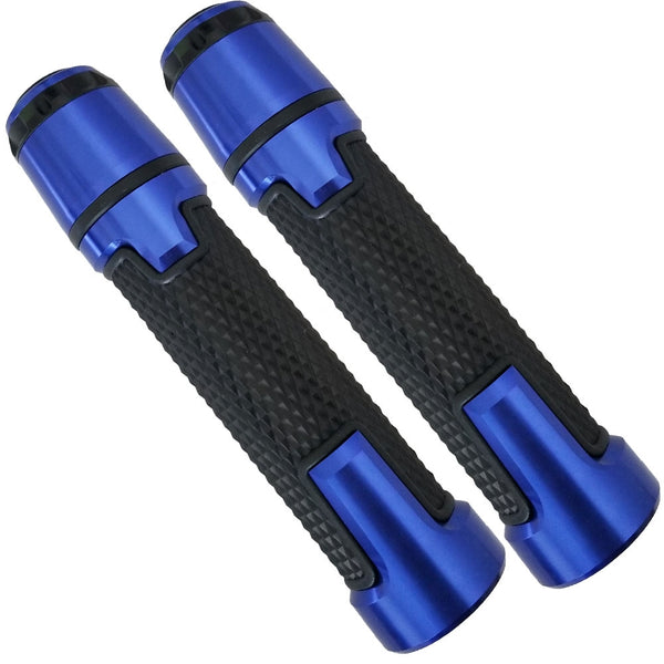 Yamaha Black and Blue Aluminum / Rubber Gel Grips – Sixty61