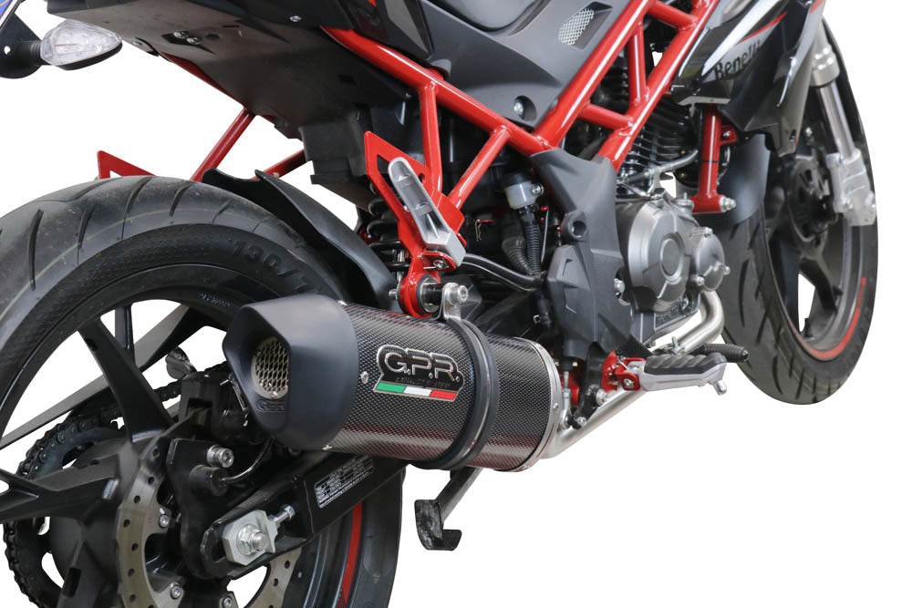 Benelli Bn 125 2021-2024 Exhaust GPR Full System Furore Evo4 Poppy