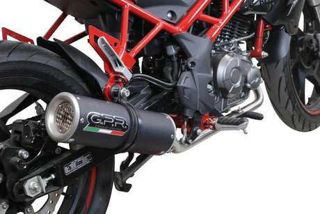 Benelli Bn 125 2018-2020 Exhaust GPR Full System M3 Black Titanium