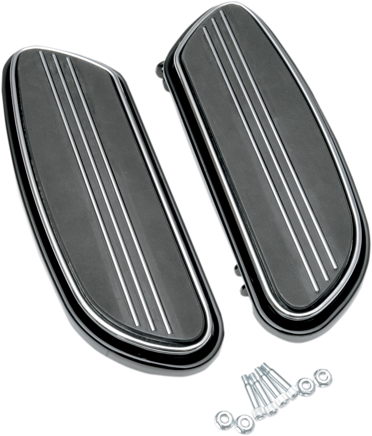 Barredora de estribos DRAG SPECIALTIES - Negra P17-0431B