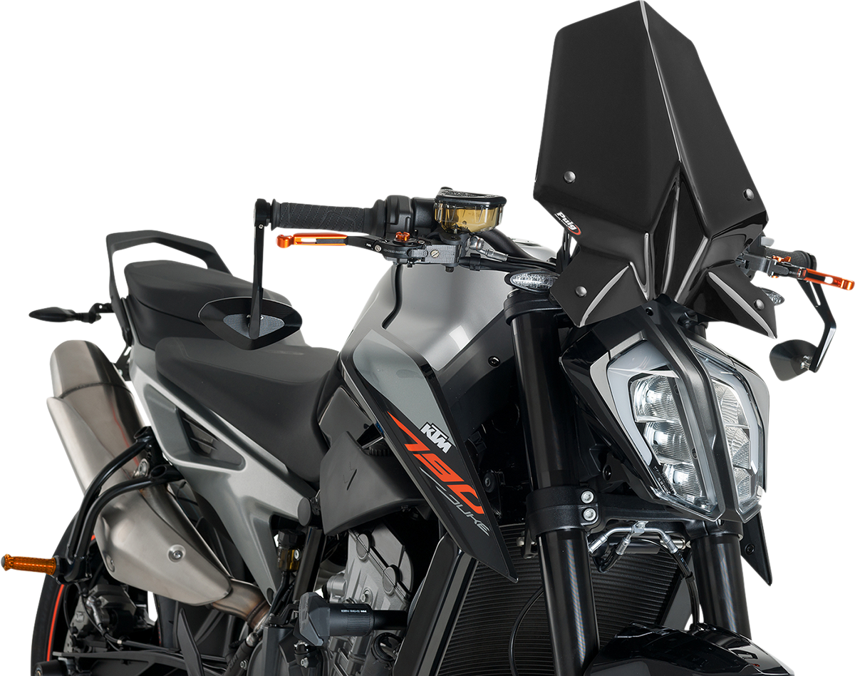 Cúpula PUIG HI-TECH PARTS Nueva Generación - Negro - KTM 9668N 