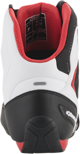 Zapatillas ALPINESTARS Faster-3 Rideknit® - Negro/Blanco/Rojo - Talla 11 de EE. UU. 2510319123-11