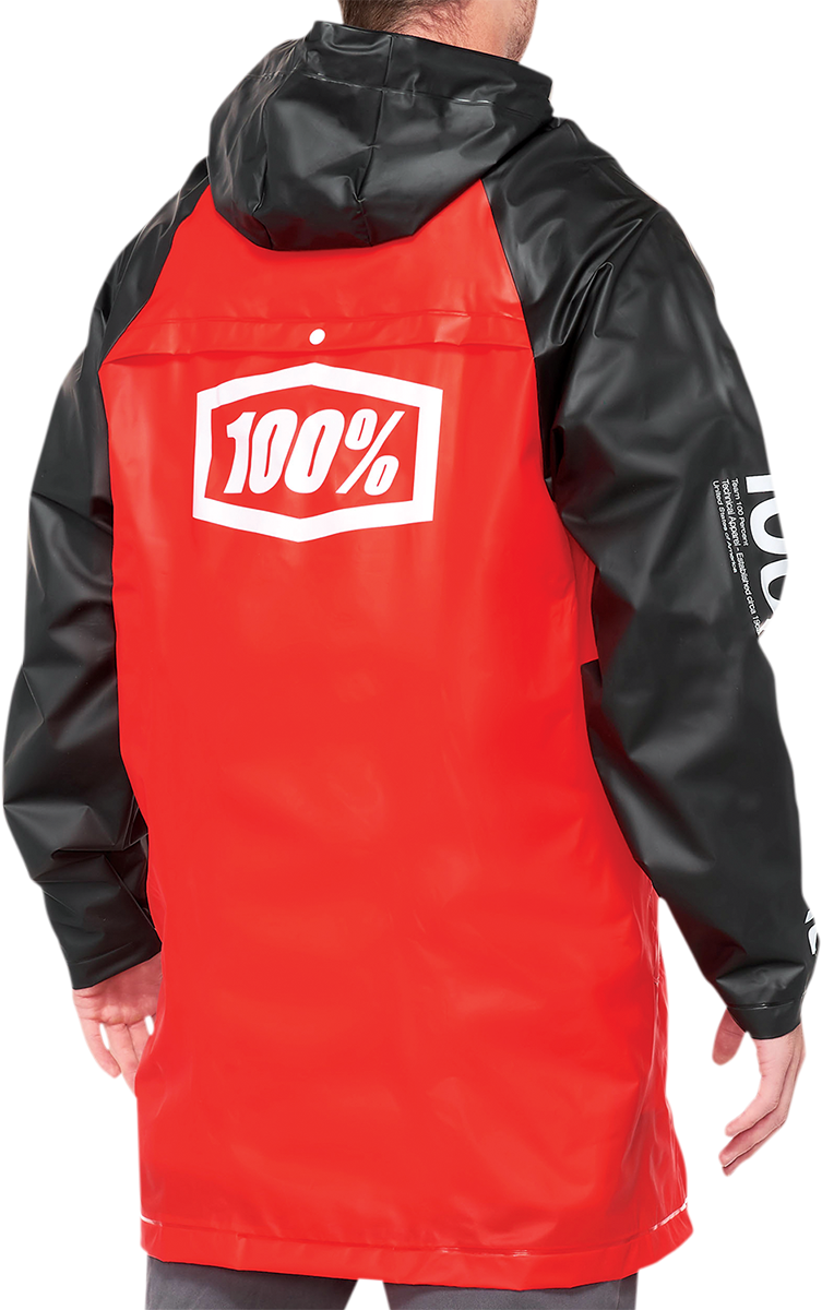Impermeable 100% Torrent - Rojo/Negro - XL 20040-00008