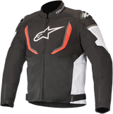 Chaqueta ALPINESTARS T-GP R v2 Air - Negro/Blanco/Rojo - Talla pequeña 3305619-1231-S