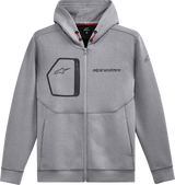 Sudadera con capucha ALPINESTARS Convex Tech - Gris jaspeado - 2XL 12125302010262X
