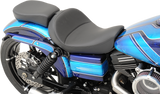 Asiento individual DRAG SPECIALTIES - Costuras suaves - Respaldo del conductor - FXD USE P-PADS 08030342,0353 0803-0555 