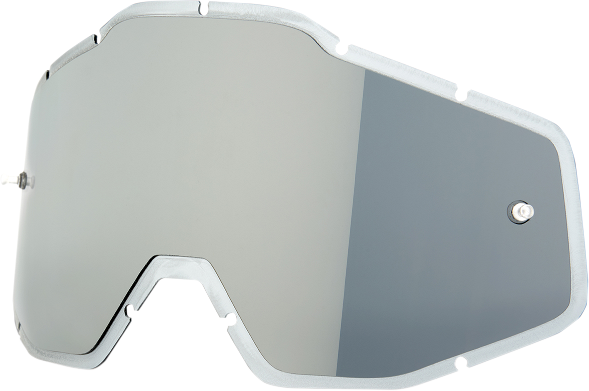 Lente 100% Accuri/Strata/Racecraft - Espejo plateado inyectado 51004-028-02
