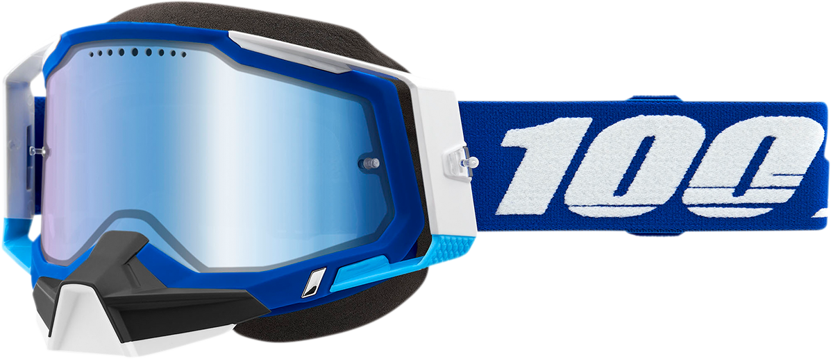 Gafas de nieve 100% Racecraft 2 - Azul - Espejo azul 50012-00002