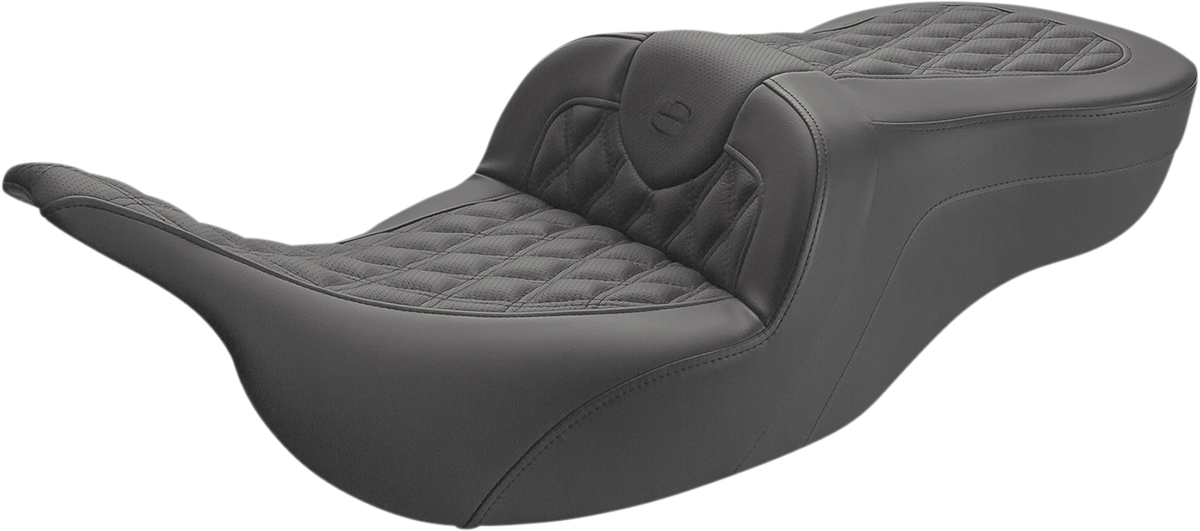 Asiento de sofá de carretera SADDLEMEN - Costura de celosía completa - Sin respaldo 897-07-182 