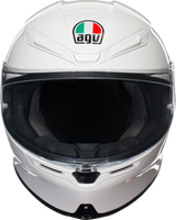 Casco de moto AGV K6 S - Blanco - Mediano 2118395002010M