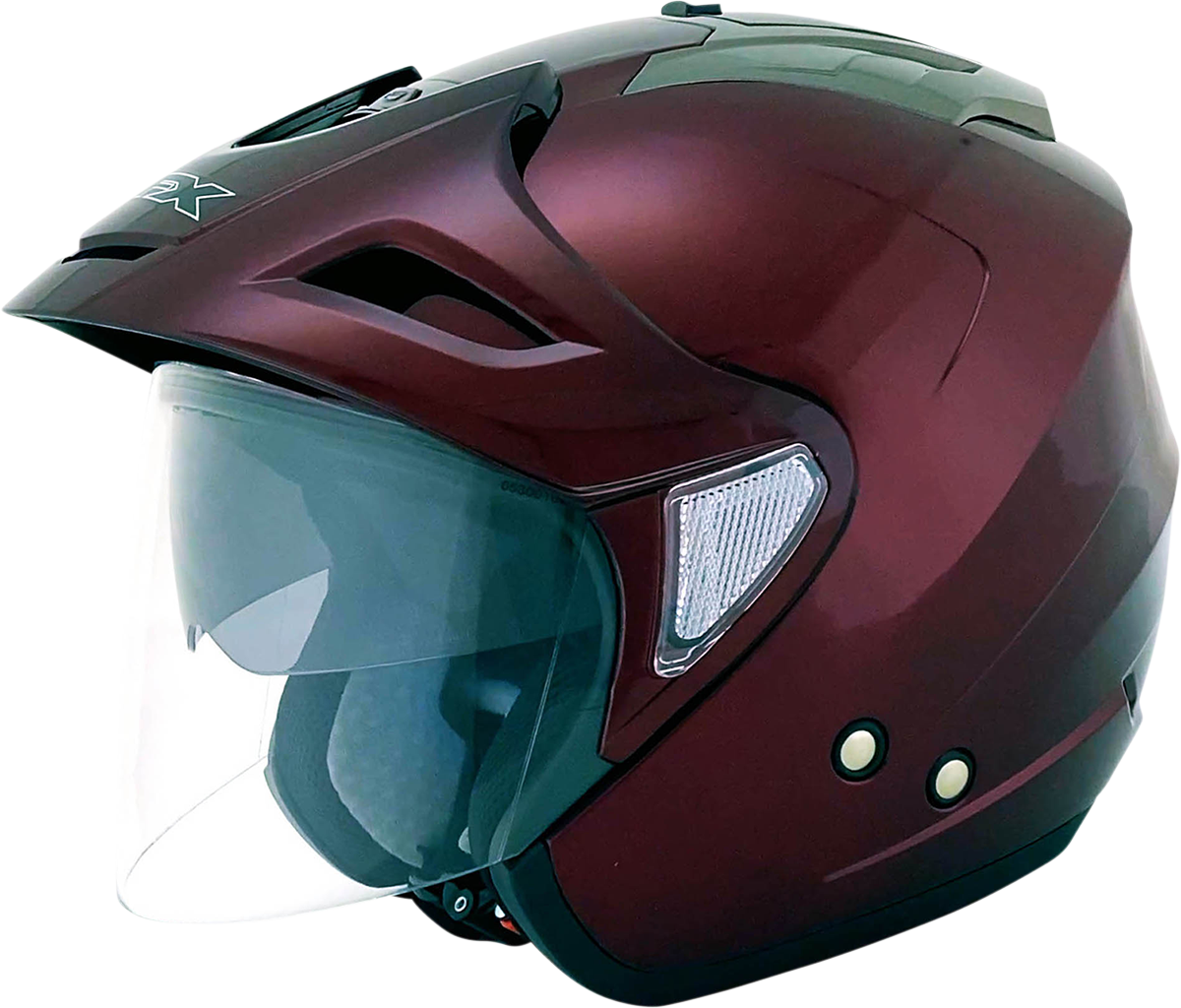 Casco de motocicleta AFX FX-50 - Vino - Mediano 0104-1389 