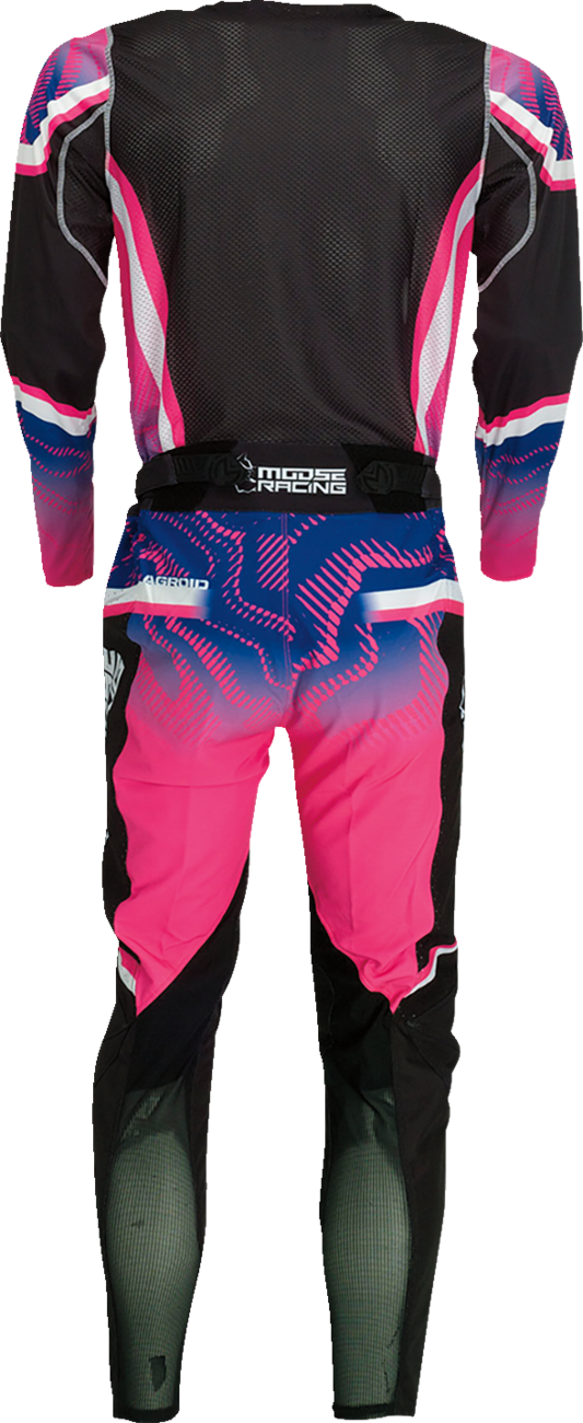 Pantalones Agroid MOOSE RACING - Rosa/Morado/Negro - 40 2901-10681 