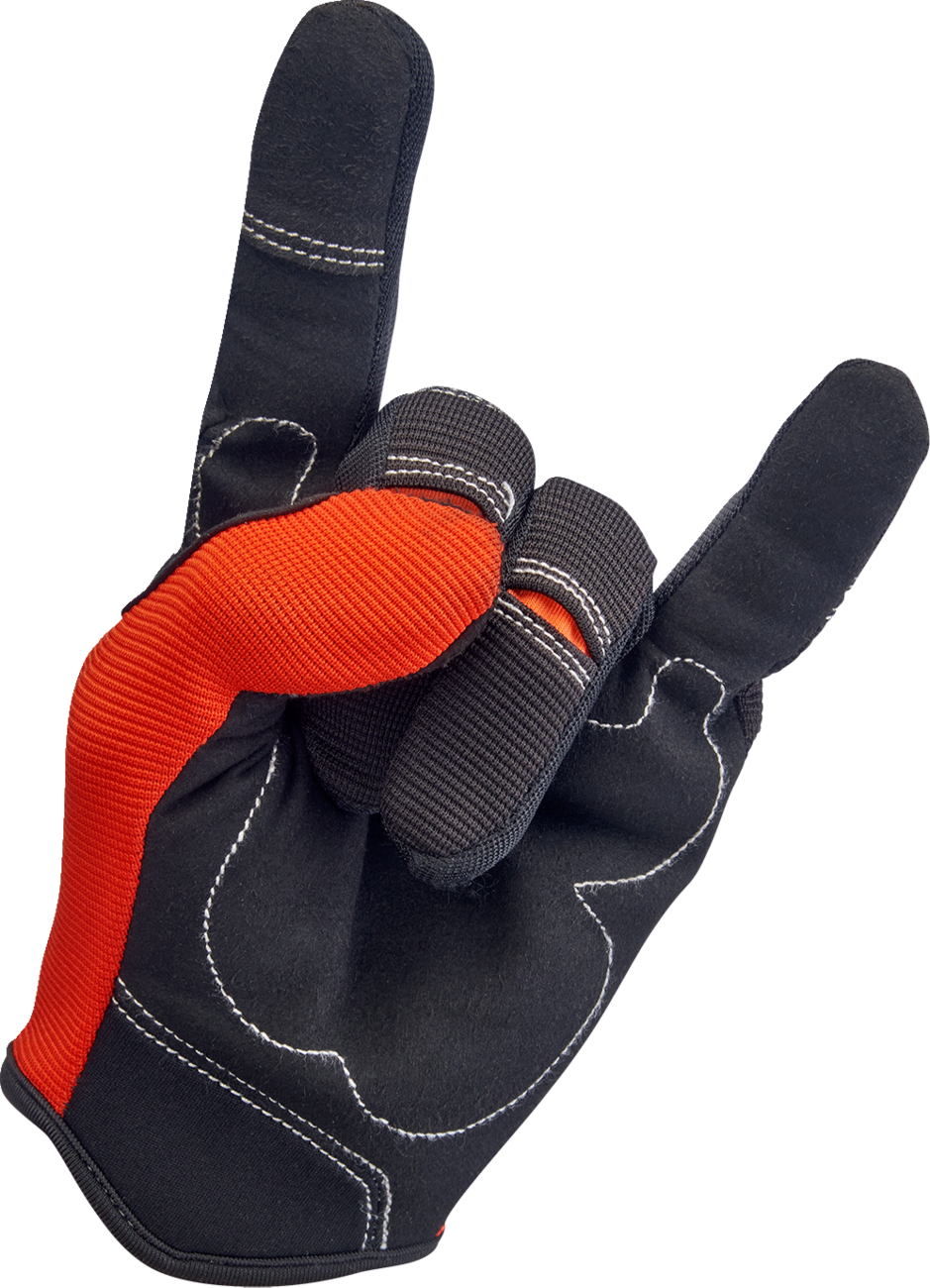 Guantes de moto BILTWELL - Naranja/Negro - XL 1501-0106-005 