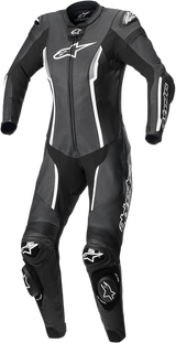 ALPINESTARS Women Stella Missile 1-Piece Suit - Black/White - US 12 / EU 48 3180122-12-48