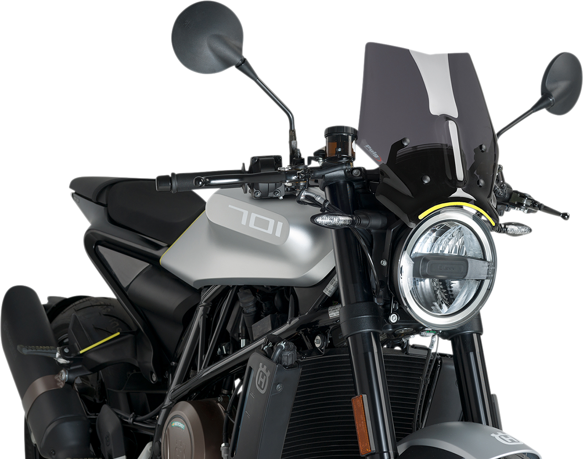 Cúpula PUIG HI-TECH PARTS Nueva Generación - Ahumado Oscuro - Husqvarna 9750F