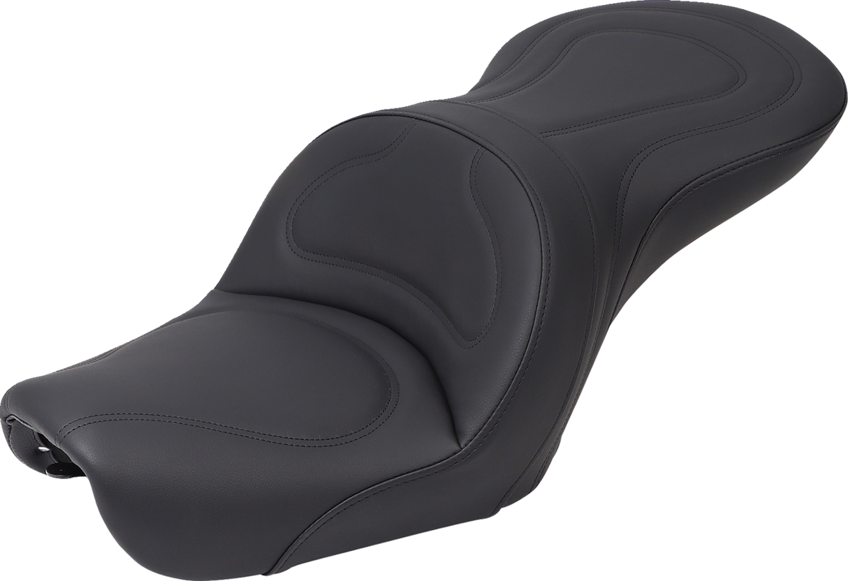 Asiento SADDLEMEN - Explorer - Sin respaldo - Cosido - Negro - FXD '04-'05 804-04-0291